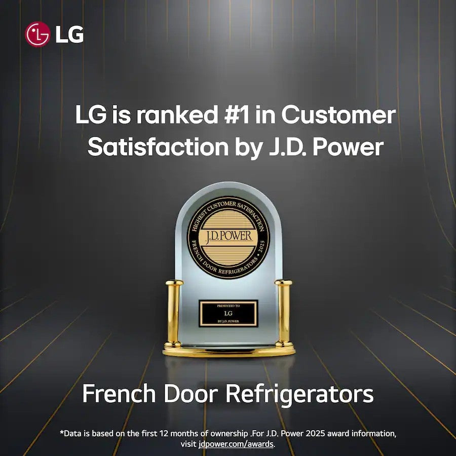 LG - 36-in Standard-Depth MAX 29.6 Cu. Ft. 4-Door French Door Smart Refrigerator with Full-Convert Drawer - Stainless Steel