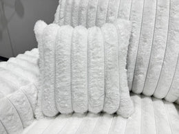 S319 Sofa and Loveseat (Ivory)