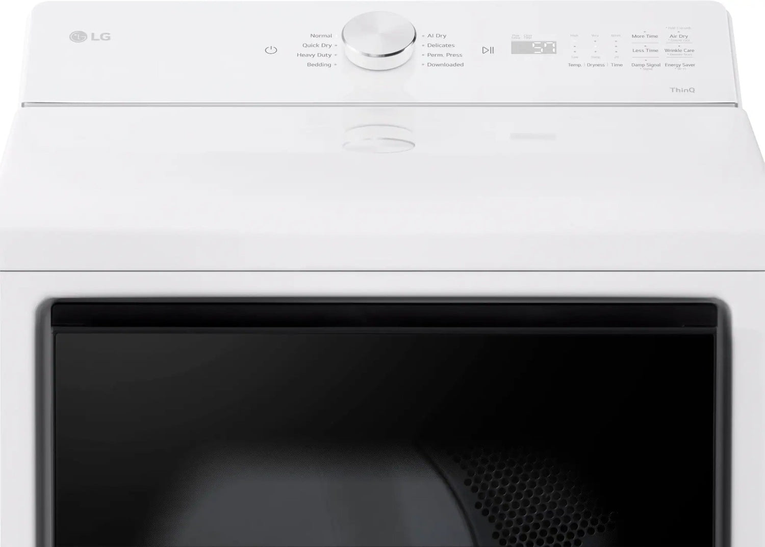 Package - LG - 5.0 Cu. Ft. High-Efficiency Smart Top Load Washer with Easy Unload and 7.3 Cu. Ft. Smart Electric Dryer with Sensor Dry - Alpine White