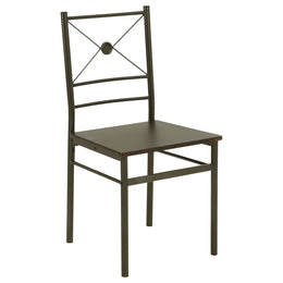 Anna Rectangular Dining Table Set Dark