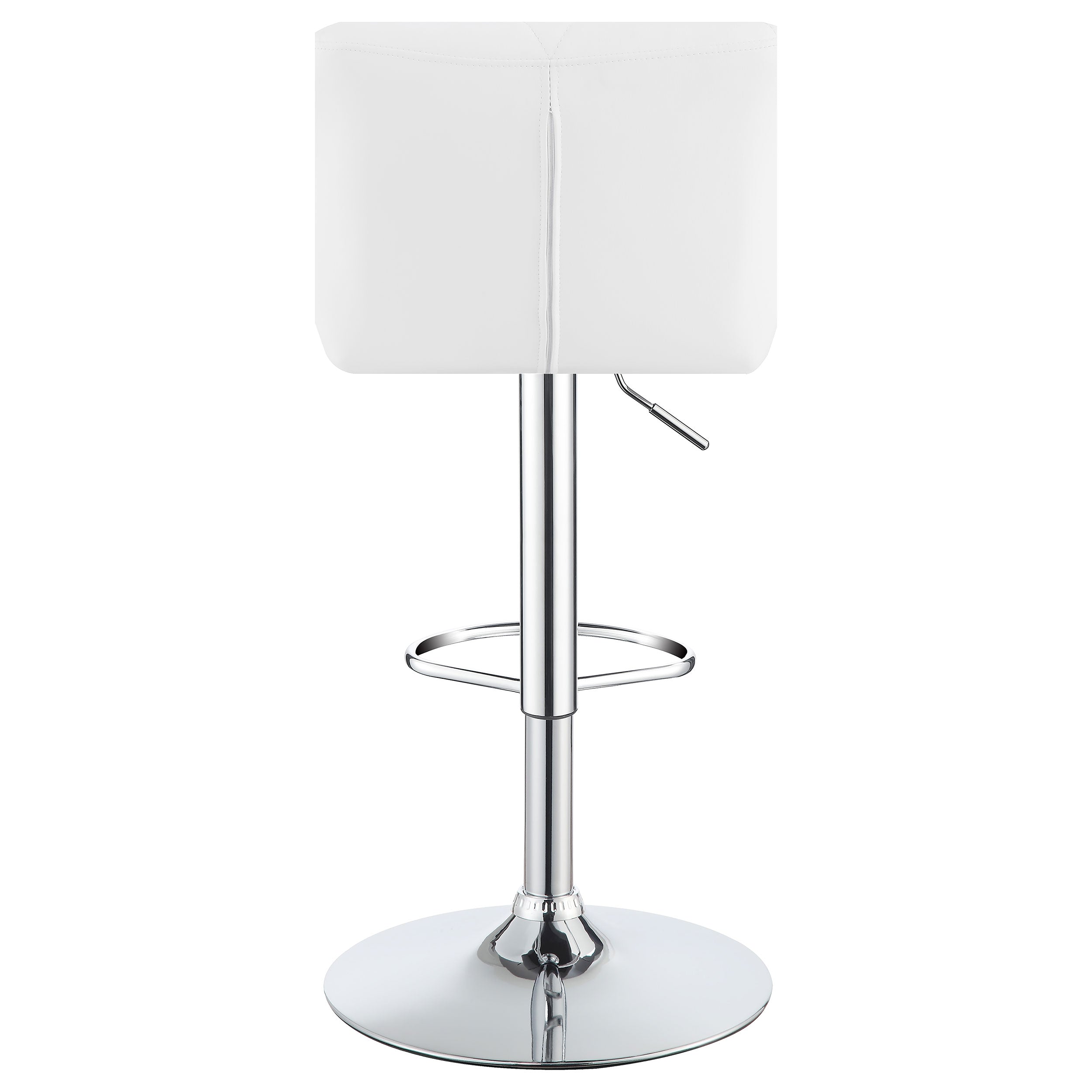 Berrington Upholstered Adjustable Bar Stool Grey (Set of 2)