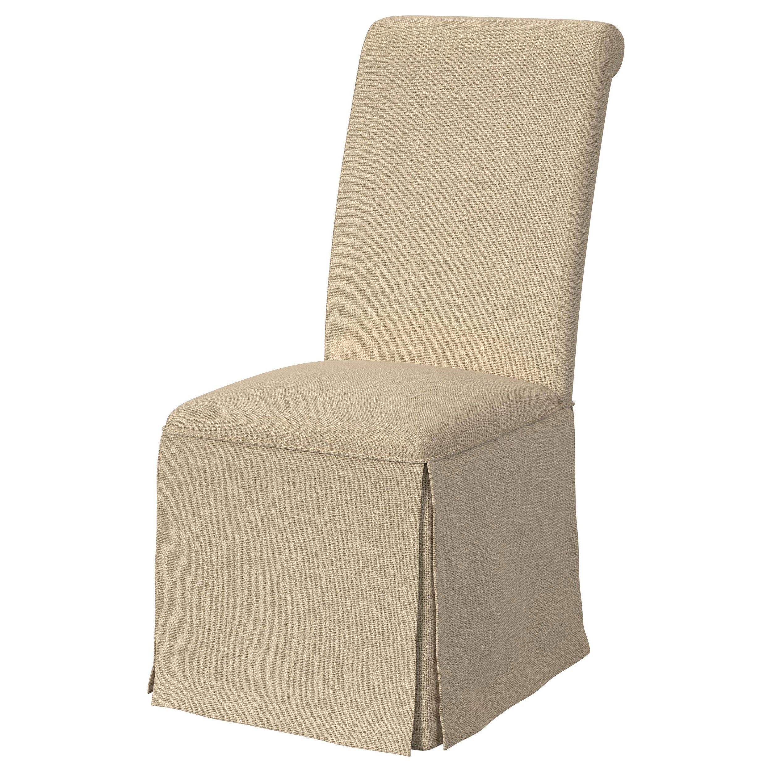 Shawna Upholstered Skirted Side Chair Light Grey (Set of 2)
