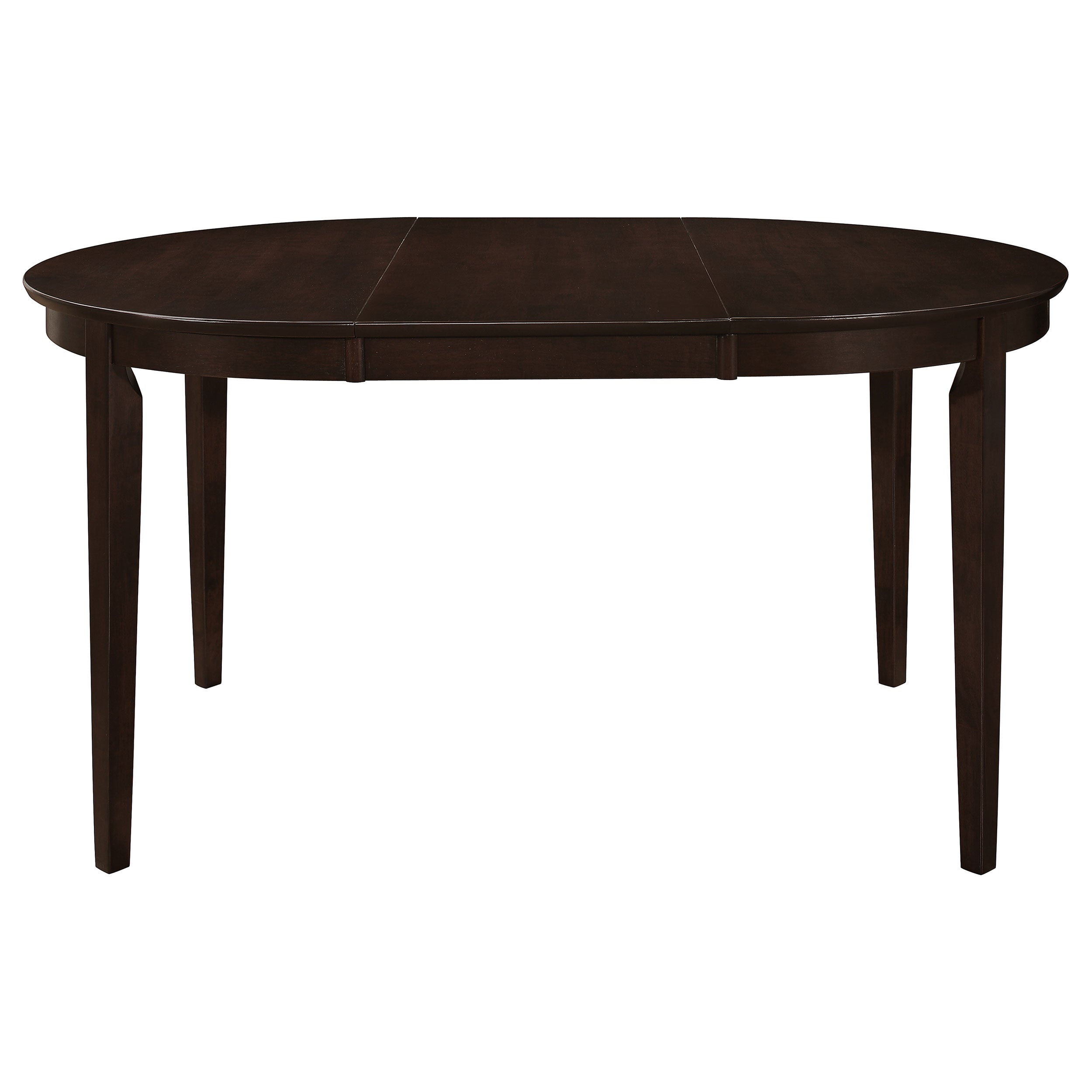 Gabriel Extension Leaf Dining Table Set Cappuccino