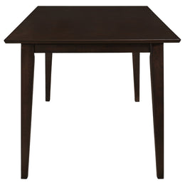 Gabriel Rectangular 59-inch Dining Set Cappuccino