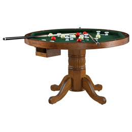 Mitchell 3-in-1 Dining and Game Table Set Amber