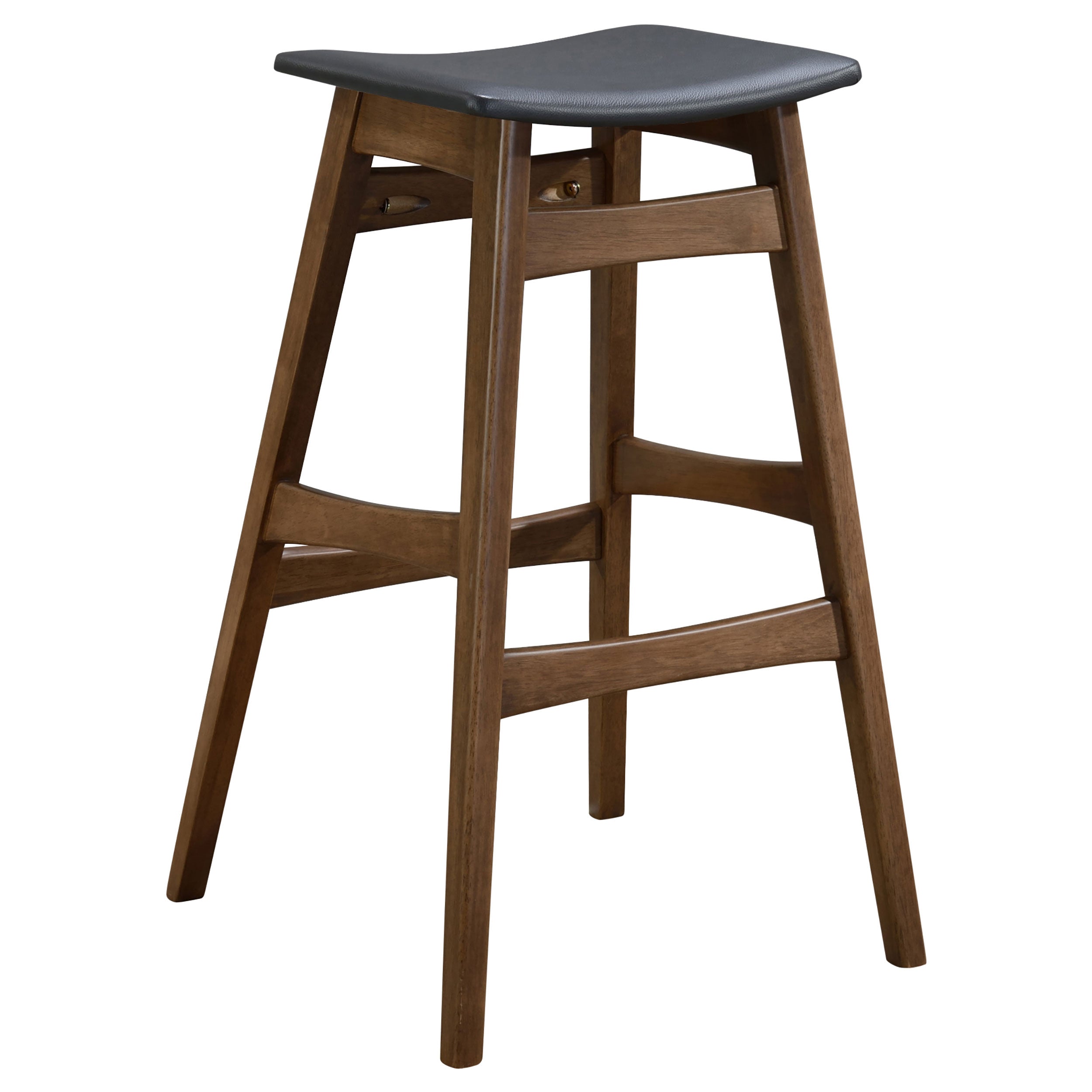 Finnick Rectangular Pub Height Bar Table Set Walnut