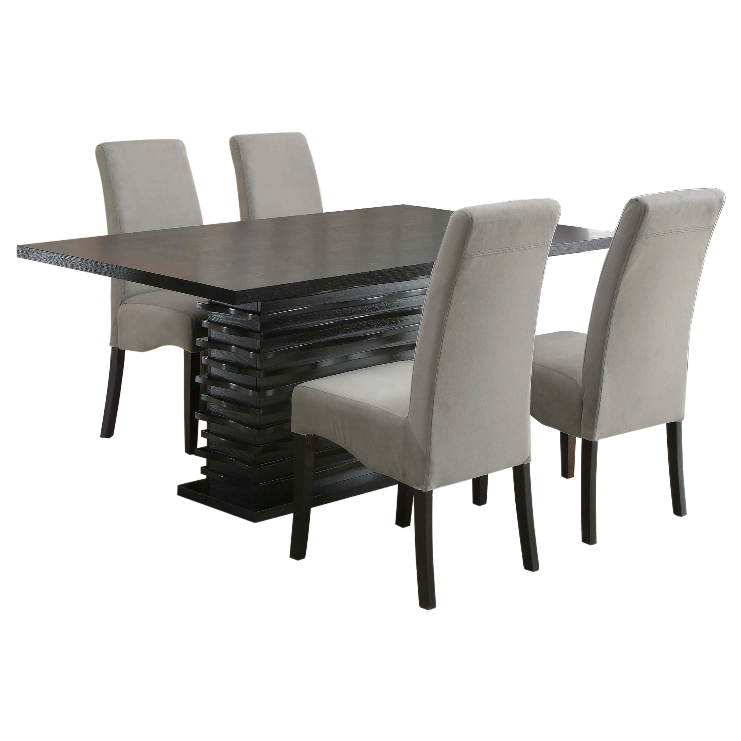 Stanton Rectangular Dining Table Set Grey