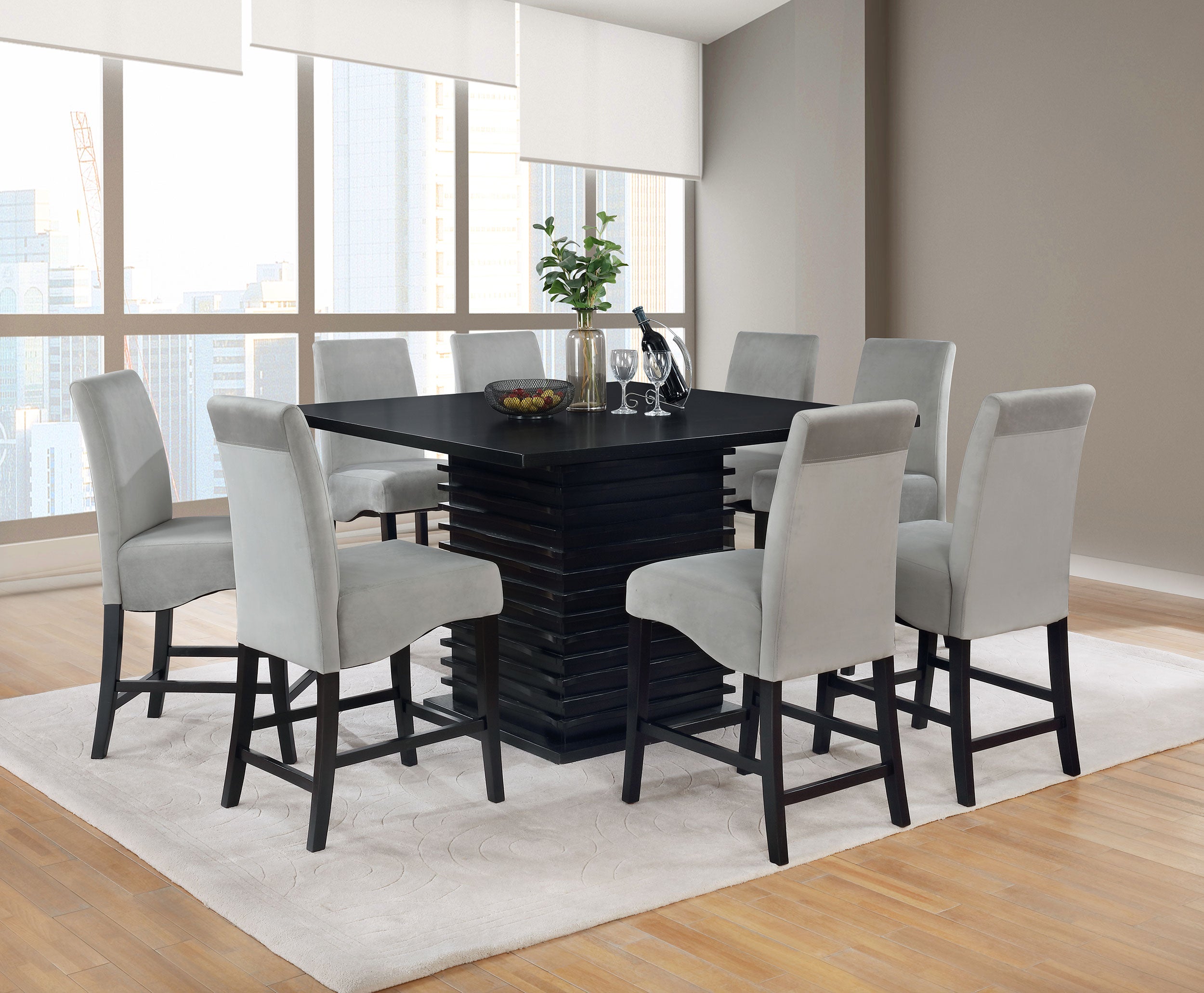 Stanton Square Counter Height Dining Table Set
