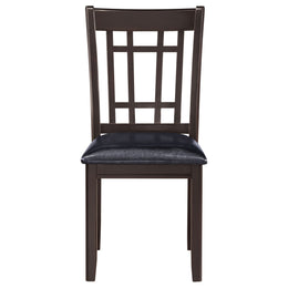 Lavon Wood Dining Side Chair Espresso (Set of 2)
