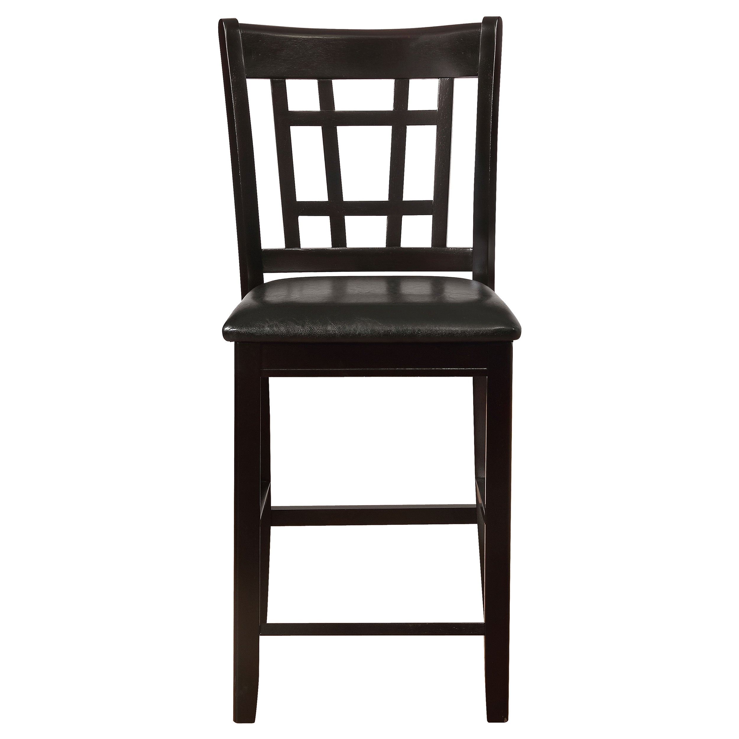 Lavon Oval Counter Height Dining Set Espresso