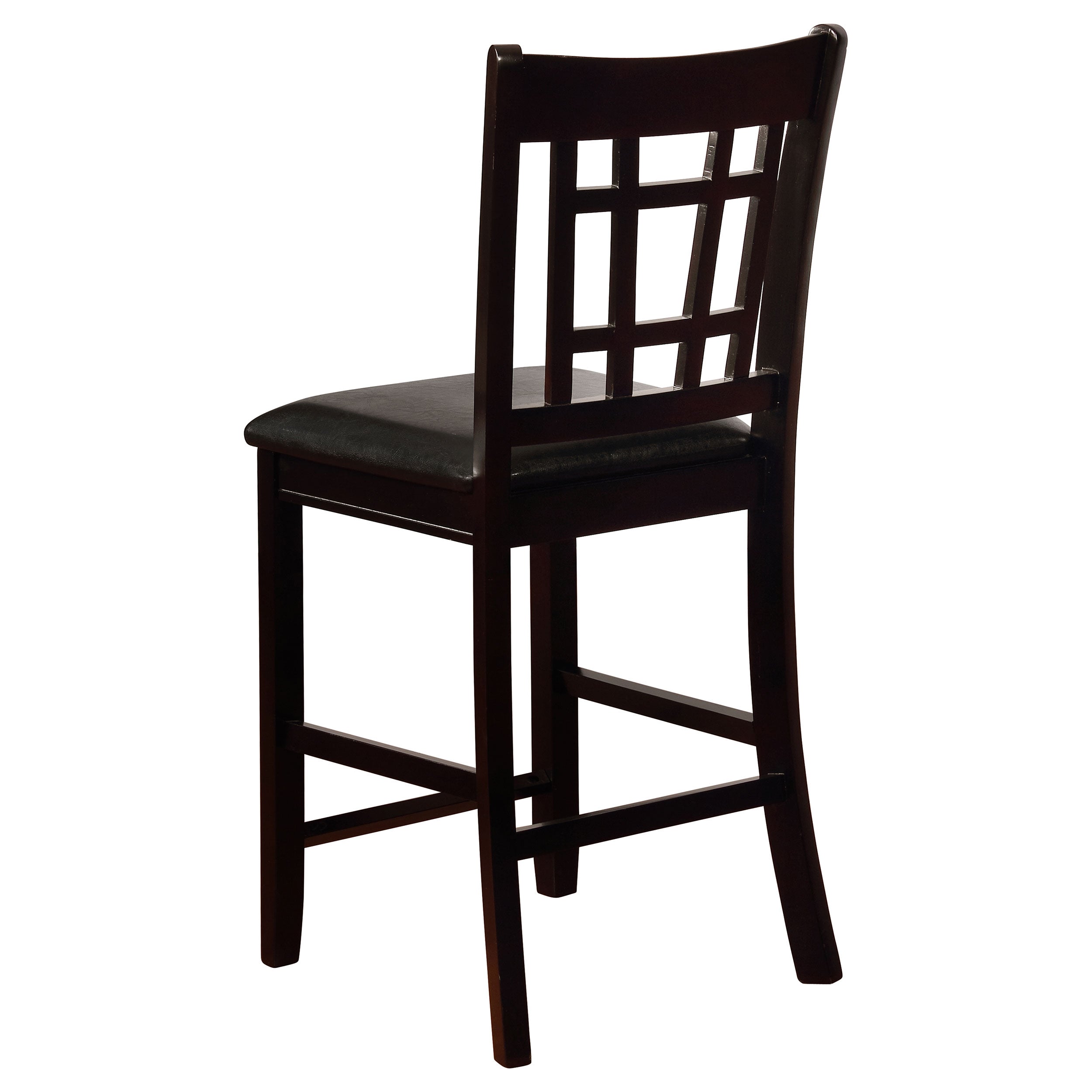 Lavon Oval Counter Height Dining Set Espresso