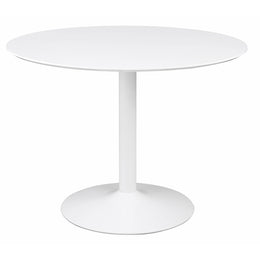 Lowry Round Dining Table Set White