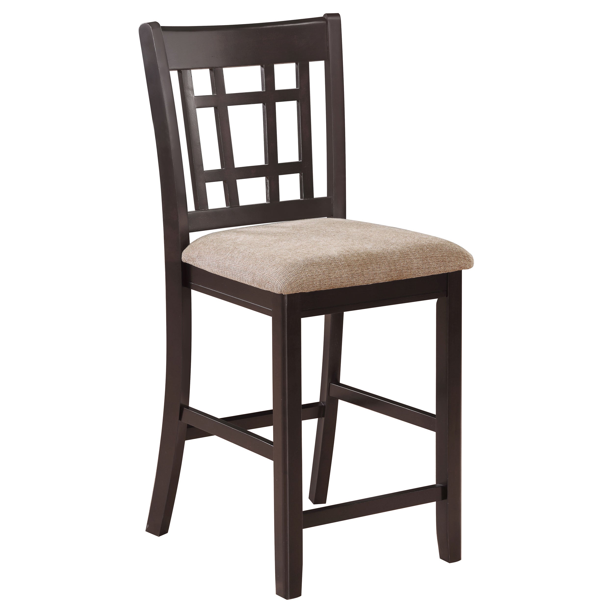 Lavon Oval Counter Height Dining Set Light Chestnut