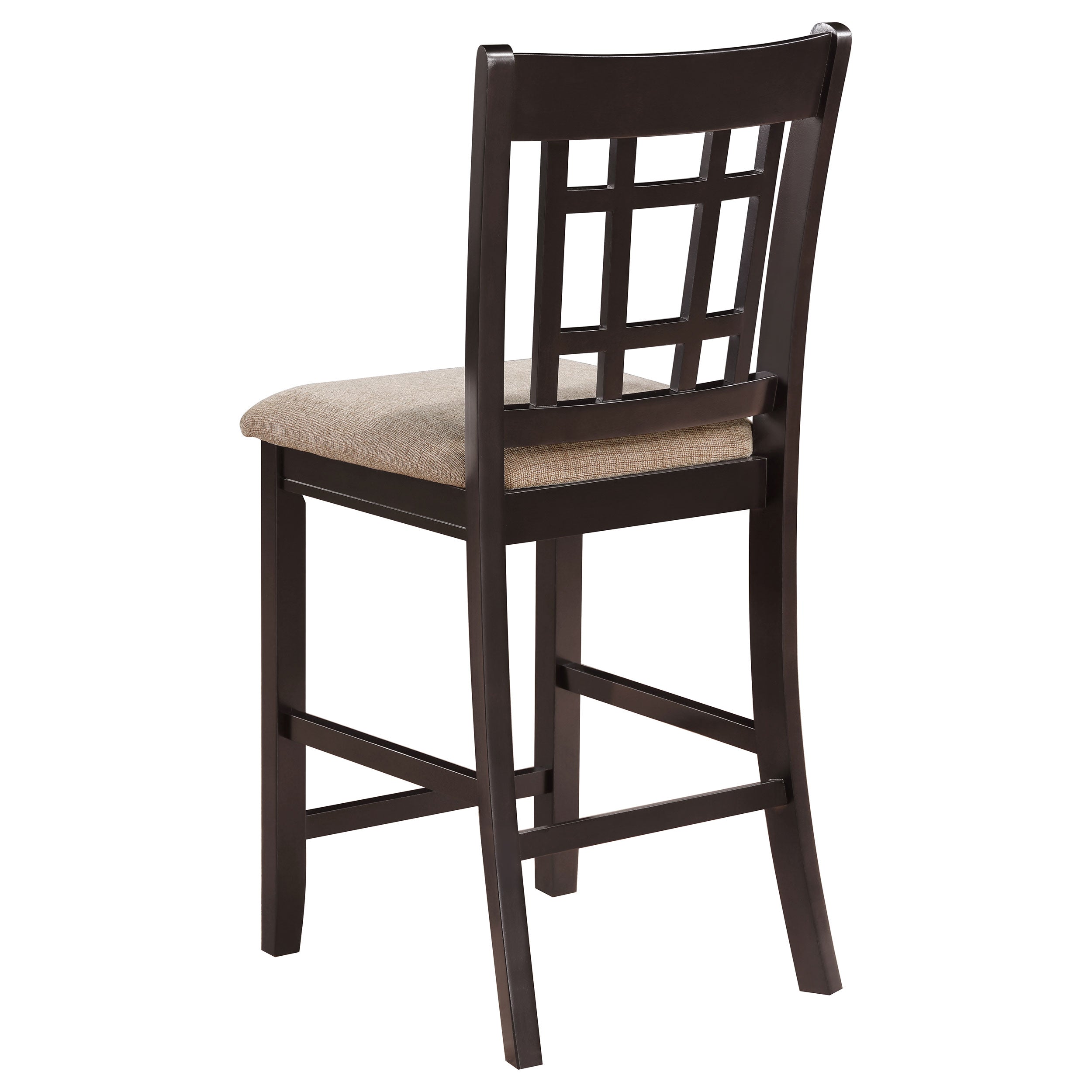 Lavon Oval Counter Height Dining Set Light Chestnut