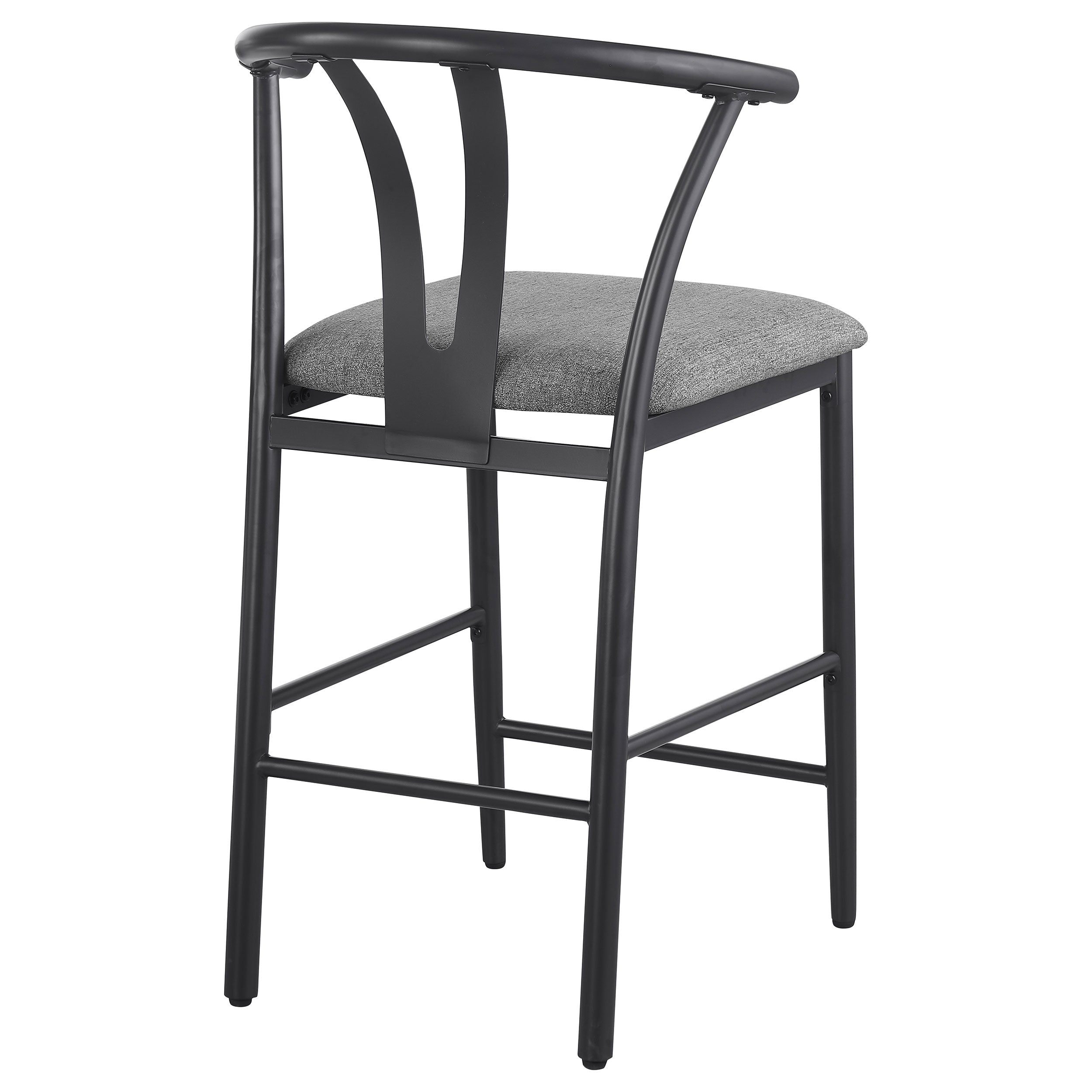Dolman Counter Height Dining Side Chair Beige (Set of 2)