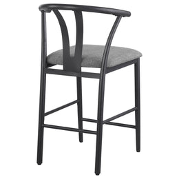 Dolman Counter Height Dining Side Chair Beige (Set of 2)
