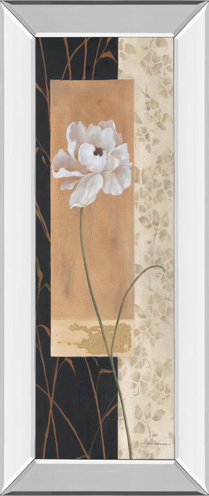 Mirrored Frame Black & Gold I By Carol Robinson 18X42 Mirror Frame Print