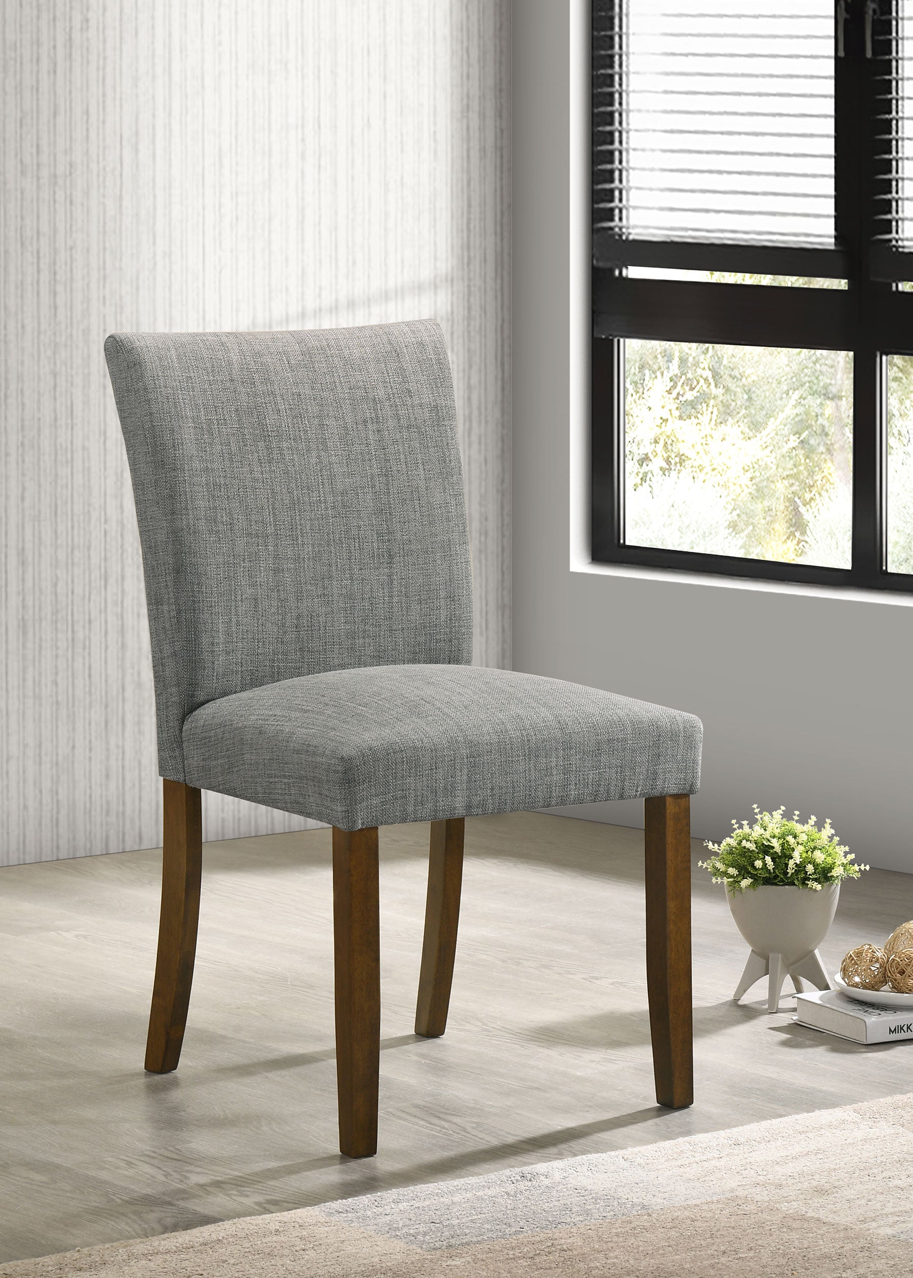 Cantley Upholstered Dining Side Chair Beige (Set of 2)