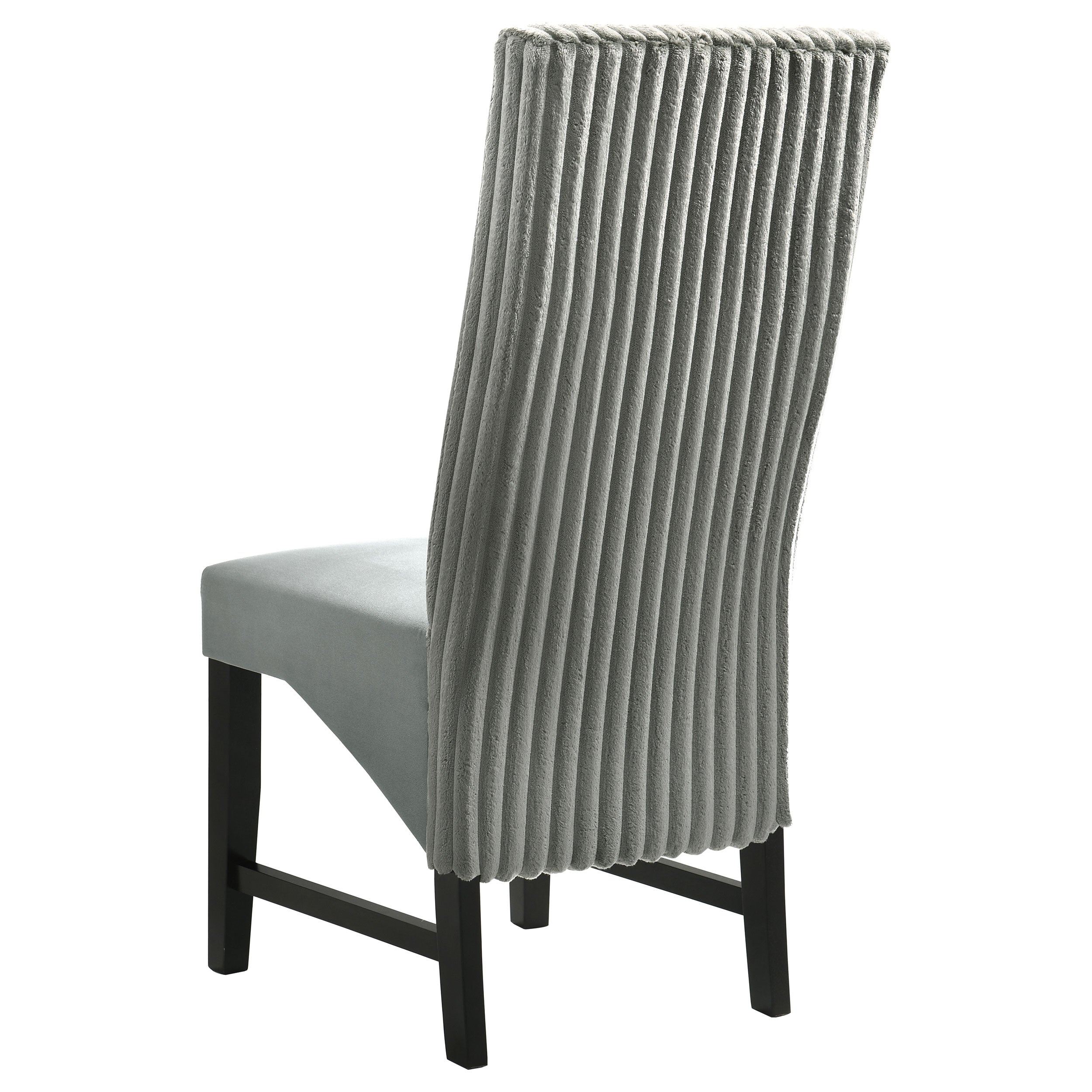 Barrand Upholstered Dining Side Chair Black (Set of 2)