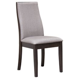 Spring Creek Upholstered Dining Chair Chocolate (Set of 2)