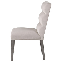 Carla Velvet Upholstered Dining Side Chair Ash (Set of 2)