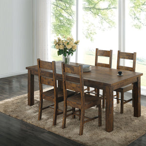 Coleman Counter Height Dining Set Golden Brown