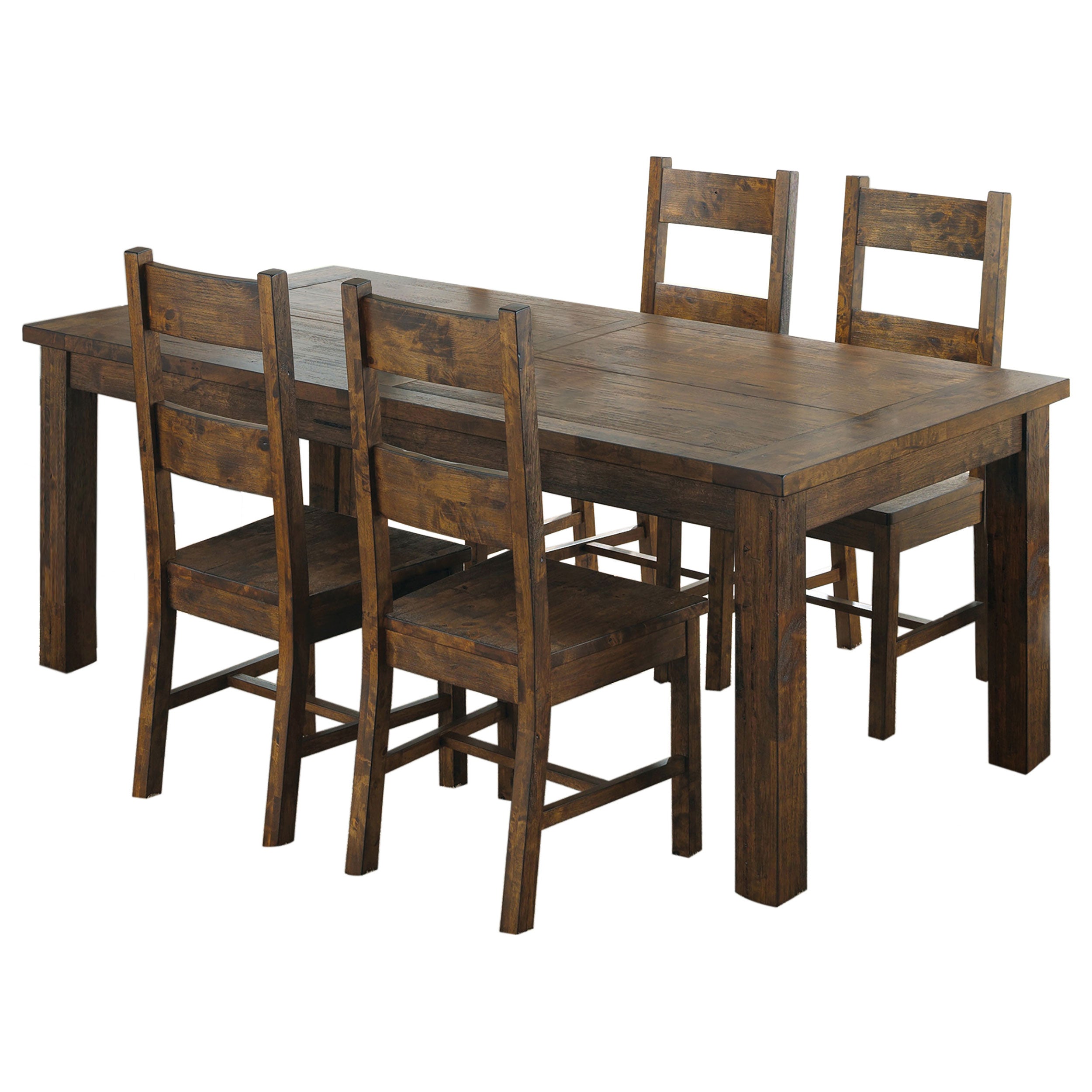 Coleman Counter Height Dining Set Golden Brown