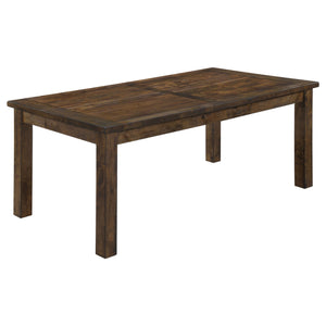 Coleman 84-inch Counter Height Dining Table Golden Brown