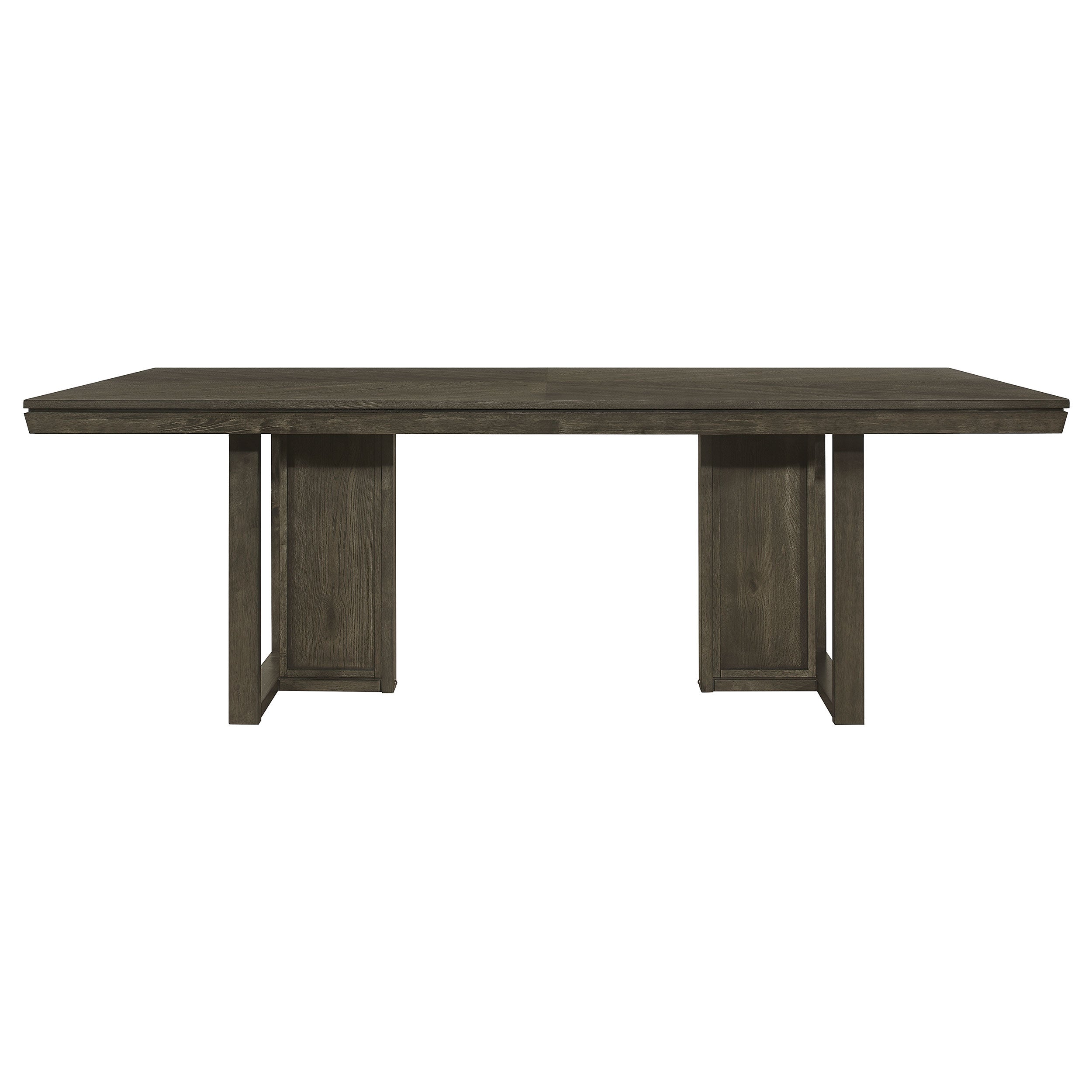Kelly Rectangular Dining Table Set Dark Grey