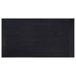 Newport Rectangular Trestle Dining Table Set Black