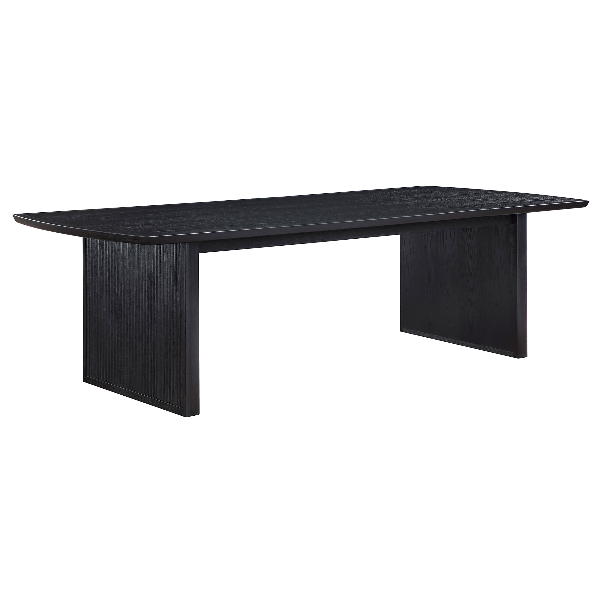 Brookmead Extension Leaf Dining Table Set Black