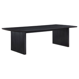 Brookmead Extension Leaf Dining Table Set Black