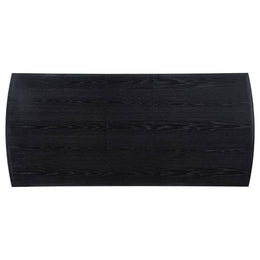 Brookmead Extension Leaf Dining Table Set Black