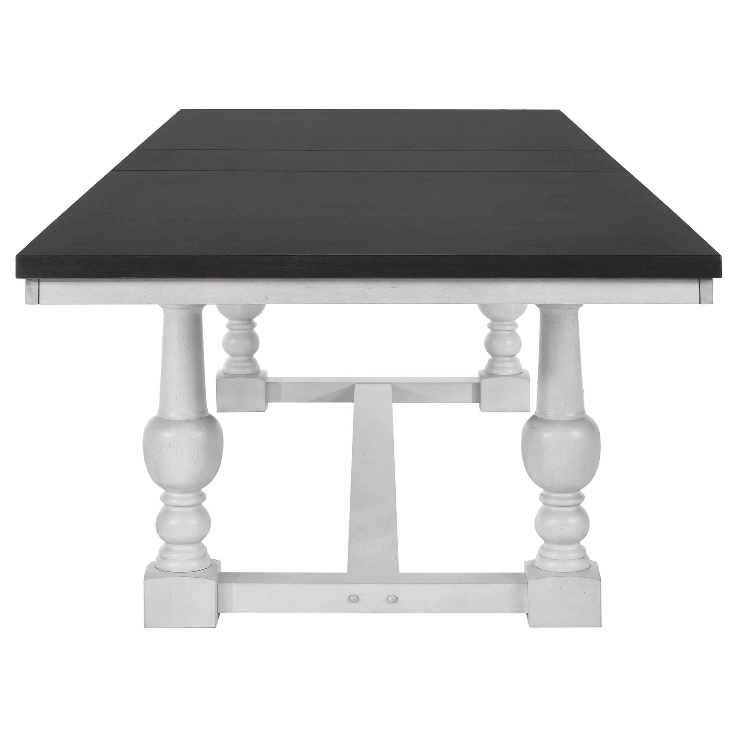 Aventine Extension Leaf Dining Set Vintage White