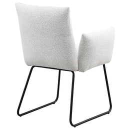 Ackland Upholstered Dining Side Chair Light Grey (Set of 2)