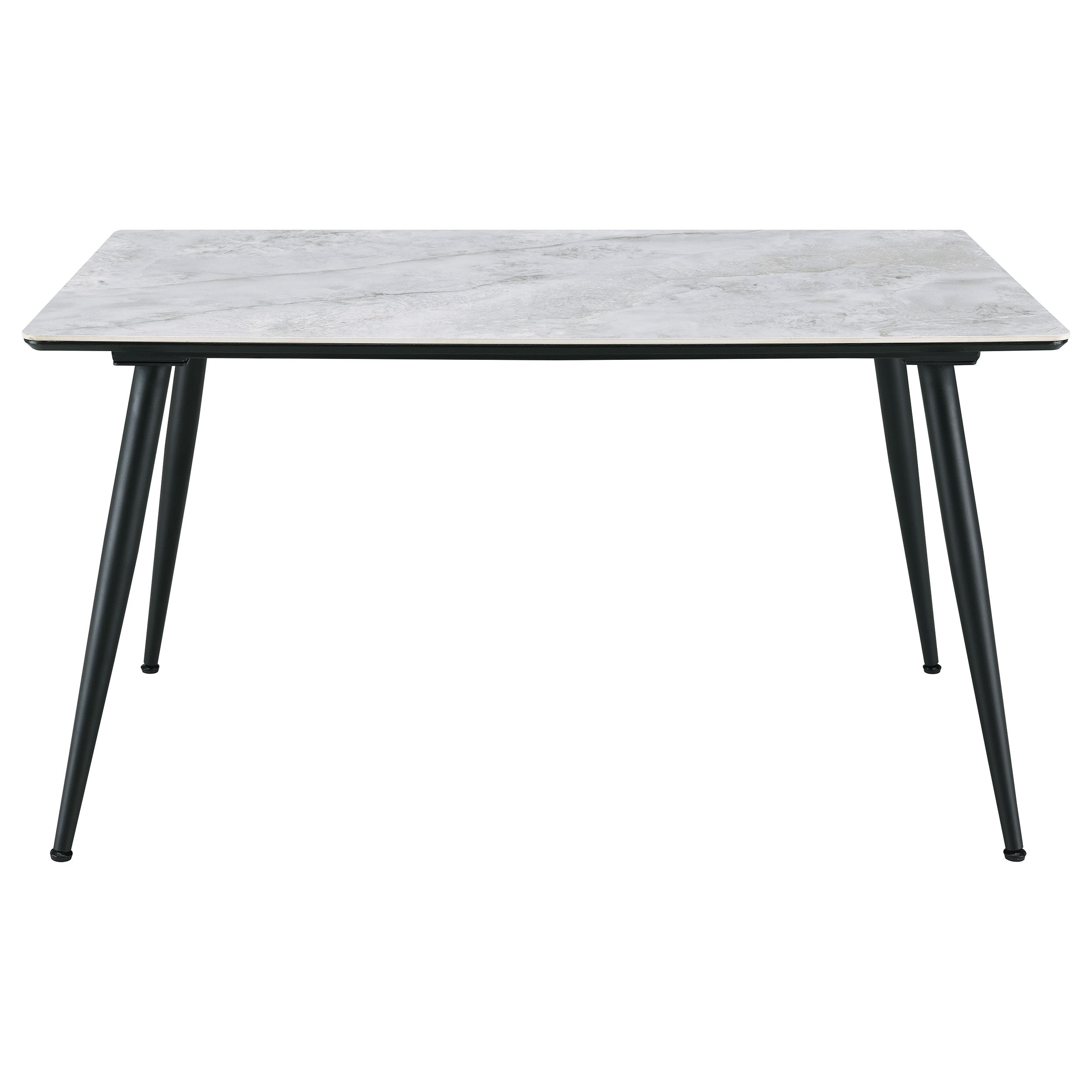 Dennison Rectangular Dining Table Set Grey
