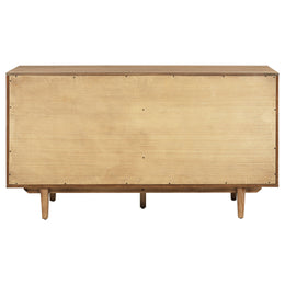 Middleton 4-door Sideboard Server with Dual Drawers Black