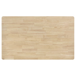 Parkridge 59-inch Wood Dining Set Natural Walnut