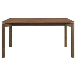 Parkridge 59-inch Wood Dining Set Natural Walnut