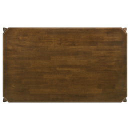 Almonte 59-inch Rectangular Dining Set Dark Brown
