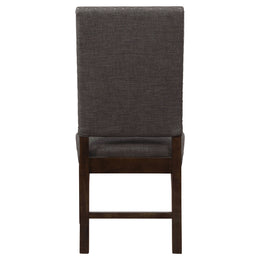 Twain Upholstered Dining Side Chair Beige (Set of 2)