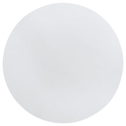 Judd 54-inch Round Wood Dining Table Set Pearl White