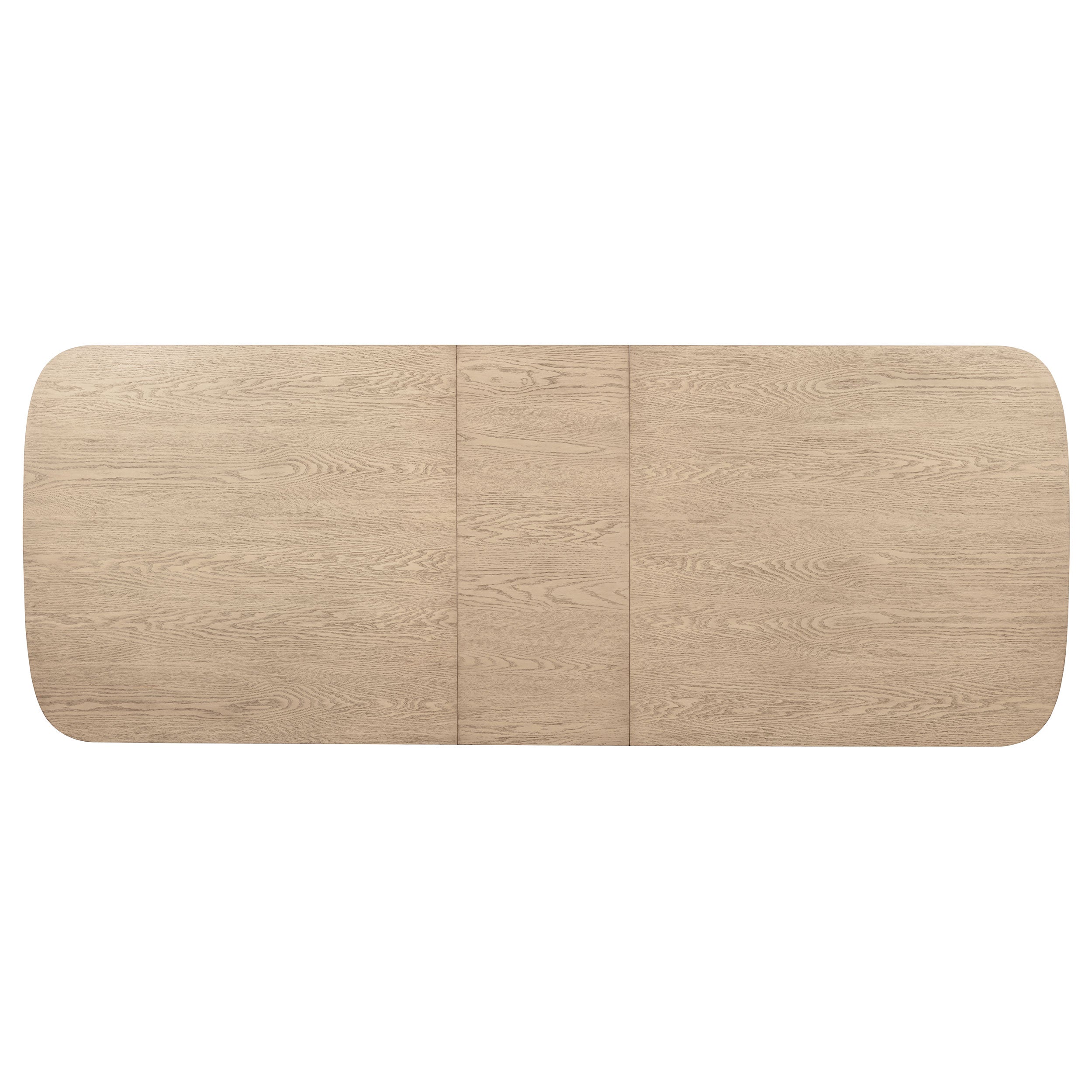 Kailani Rectangular Wood Dining Table Set Beige Oak