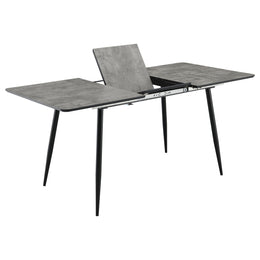 Horizon Dining Set with Extension Table Grey