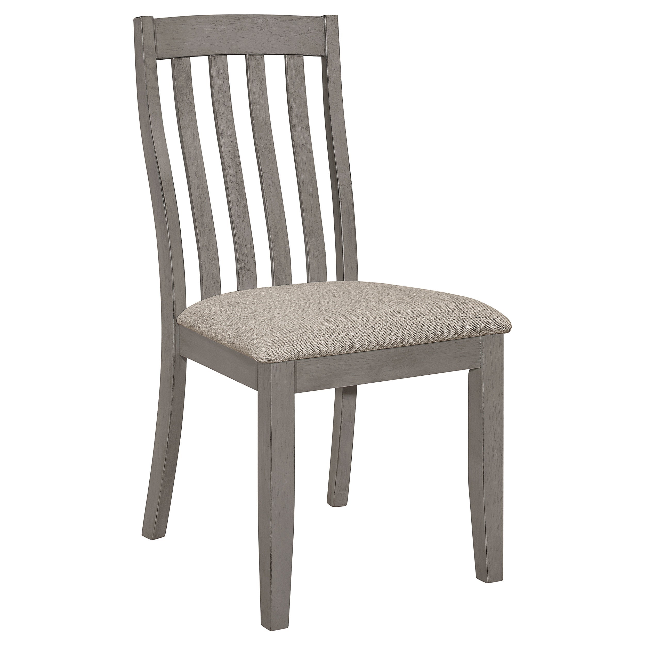 Nogales Rectangular Dining Table Set Coastal Grey