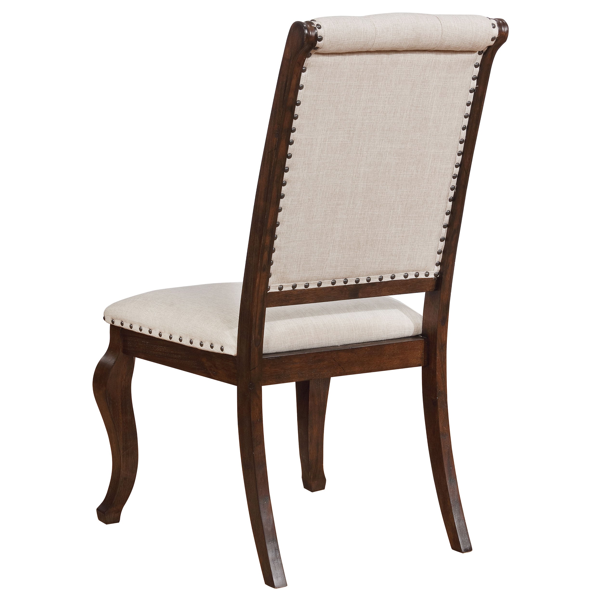 Brockway Upholstered Dining Chair Barley Brown (Set of 2)