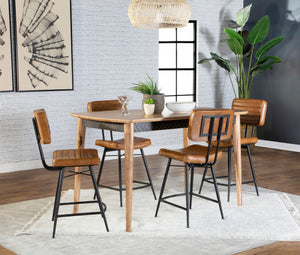 Partridge Counter Dining Set Sheesham and Camel