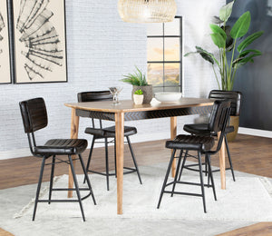 Partridge Counter Dining Set Sheesham and Camel