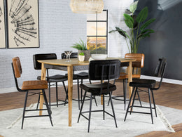 Partridge Counter Dining Set Sheesham and Camel