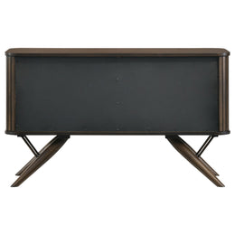 Wes 2-door Sideboard Buffet Storage Cabinet Dark Walnut